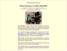 Tablet Screenshot of davespianolessons.com